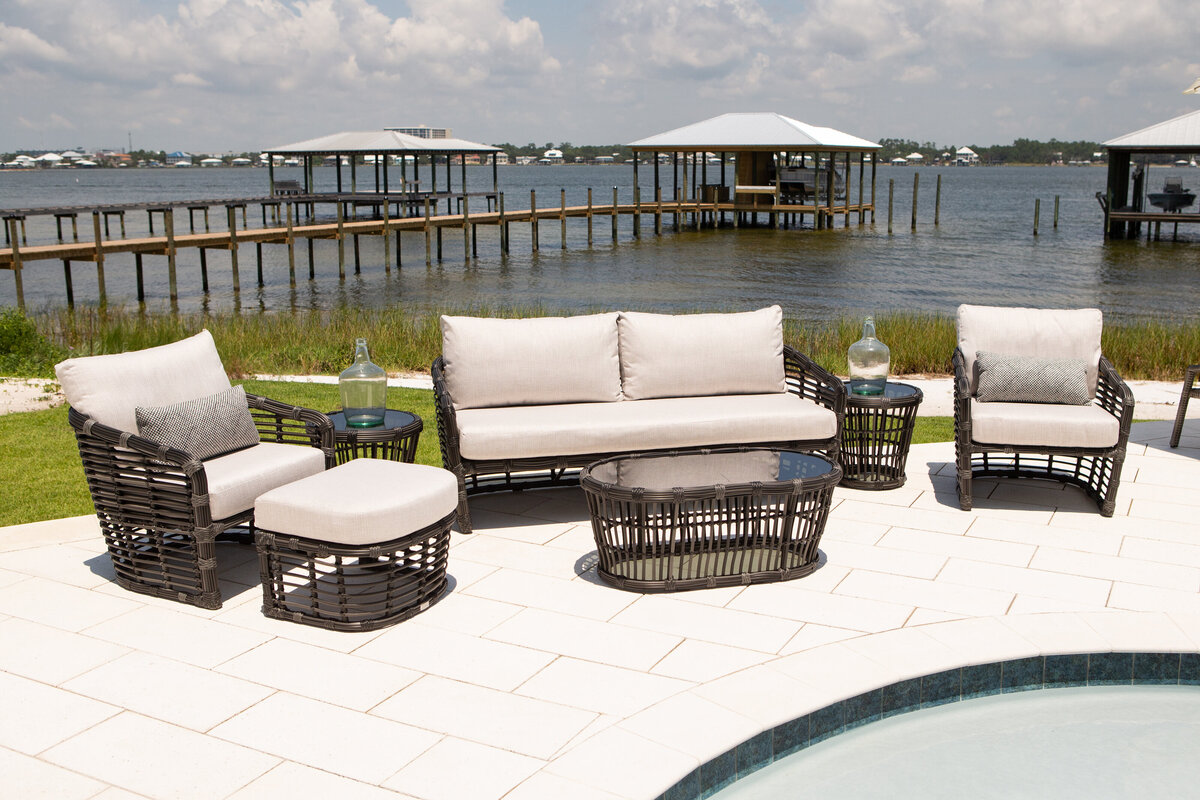 Southern Home outdoor furniture on Ono Island, AL.
