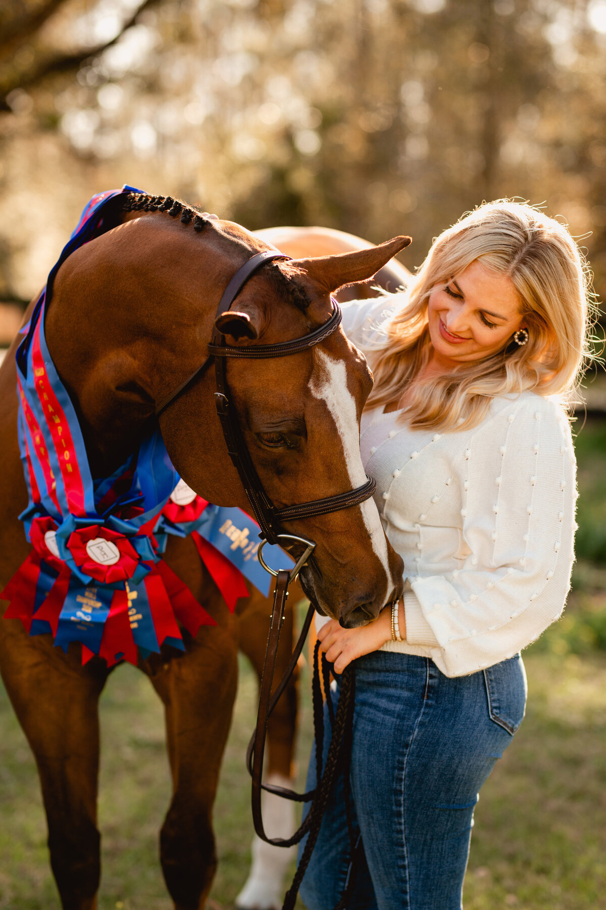 AQHA horse and rider photoshoot in Florida.