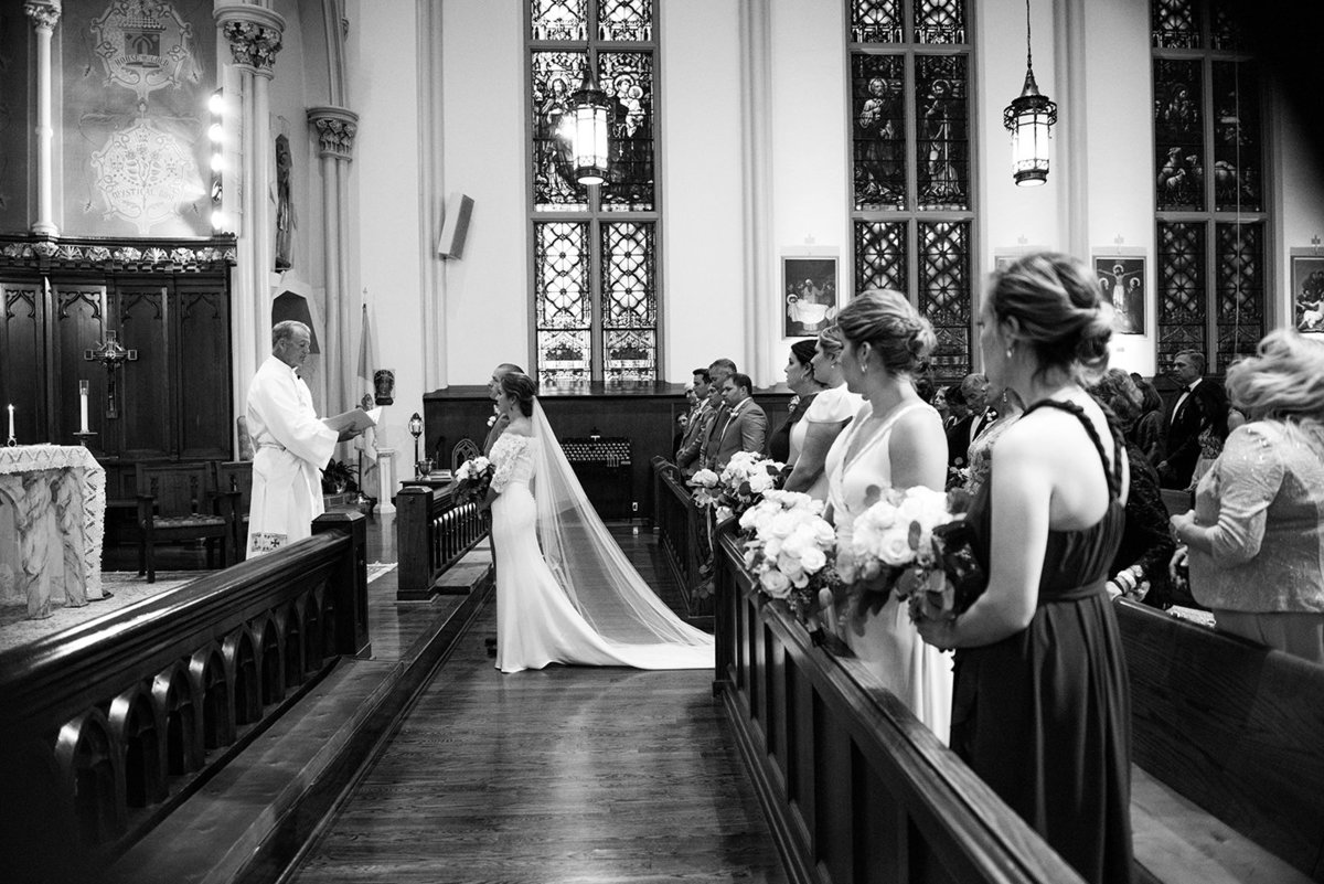 Immaculate Conception, Shaw by Washington DC Wedding Photographer, Erin Tetterton Photography