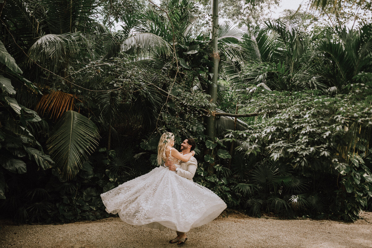 Mayan Wedding Ceremony at a Cenote in Tulum