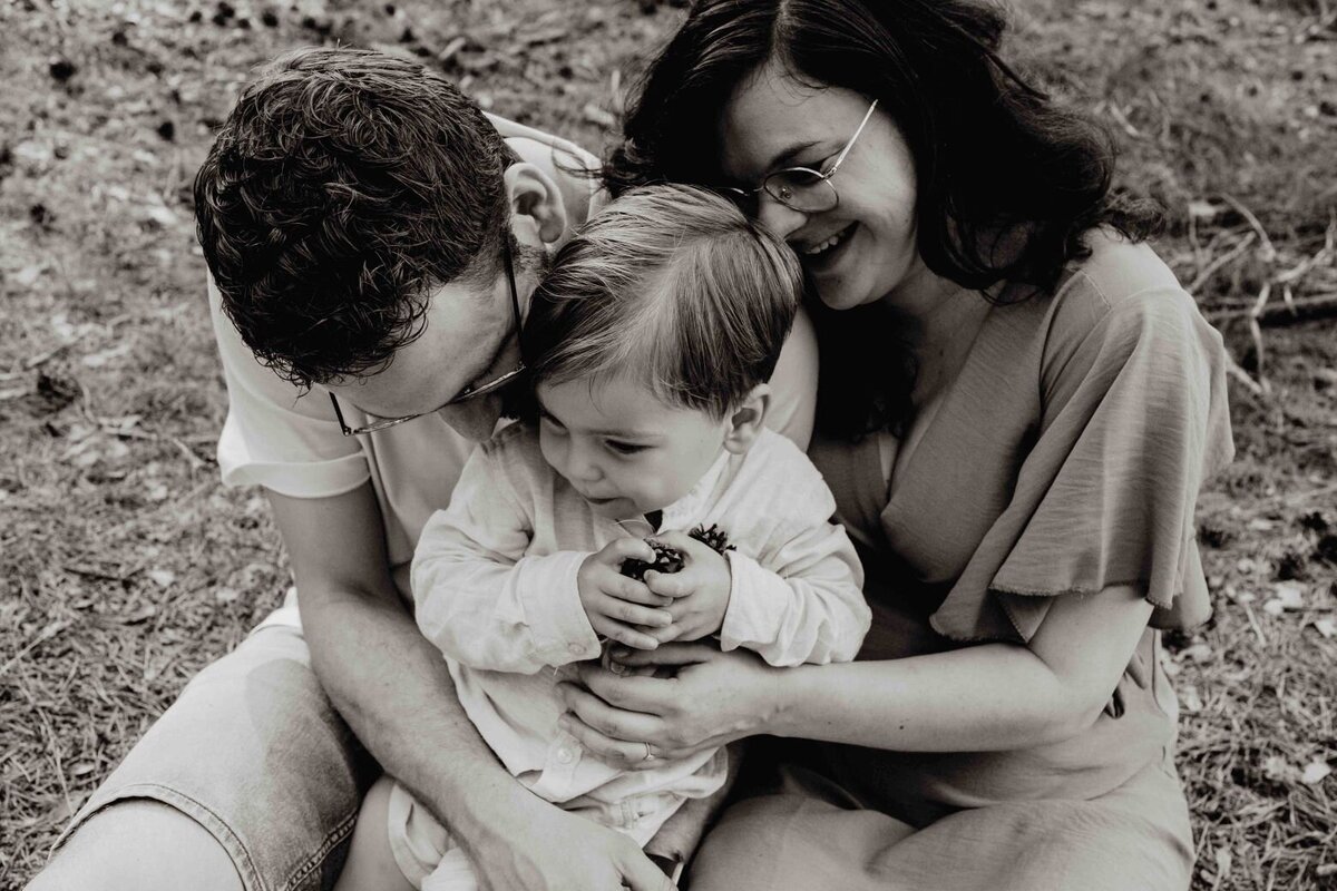 Spontane familiefoto's in de natuur - Wekeromse Zand 