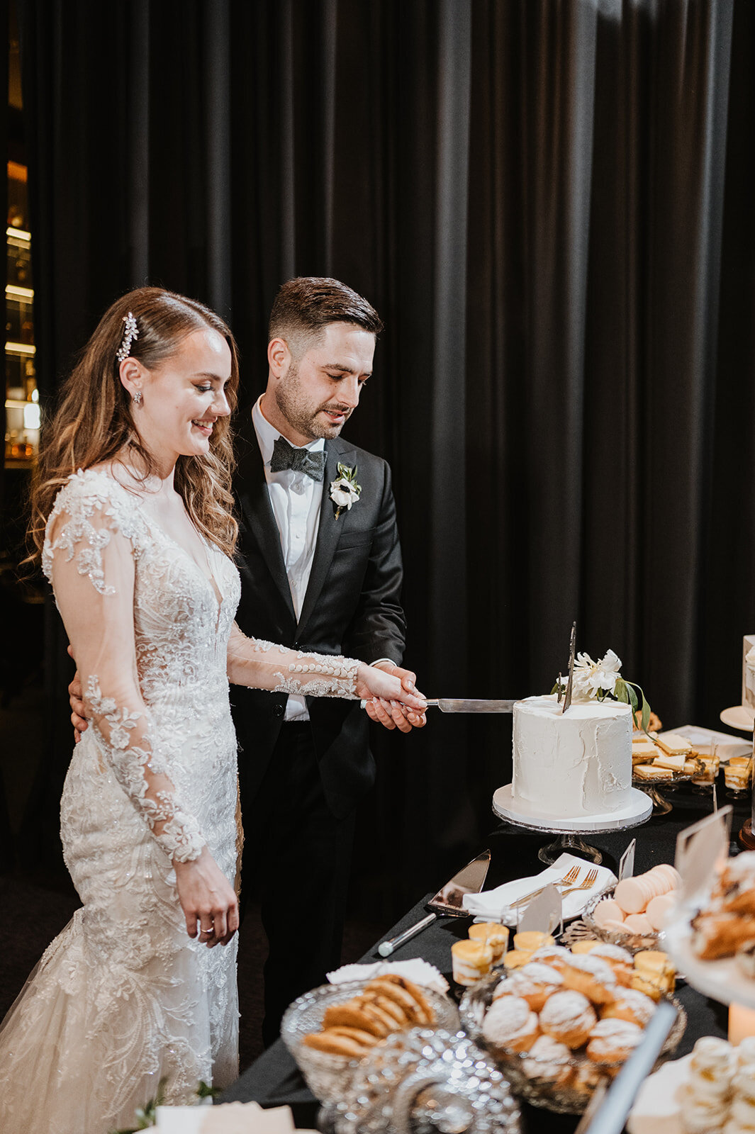 Newlyweds Cake Cutting