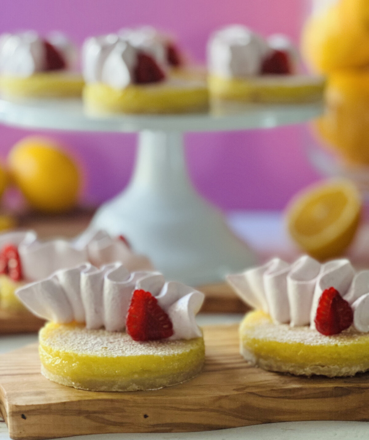mini lemon pies by the rockabilly baker