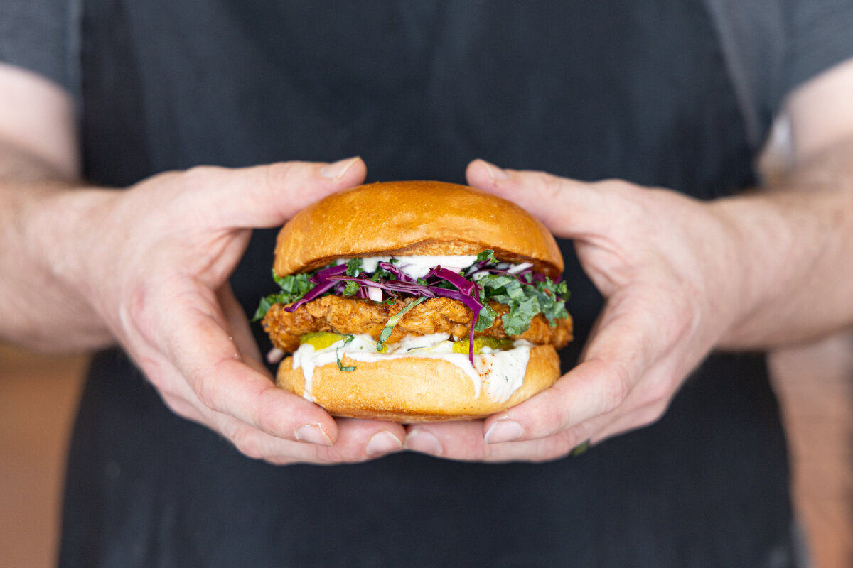 Plant based burger