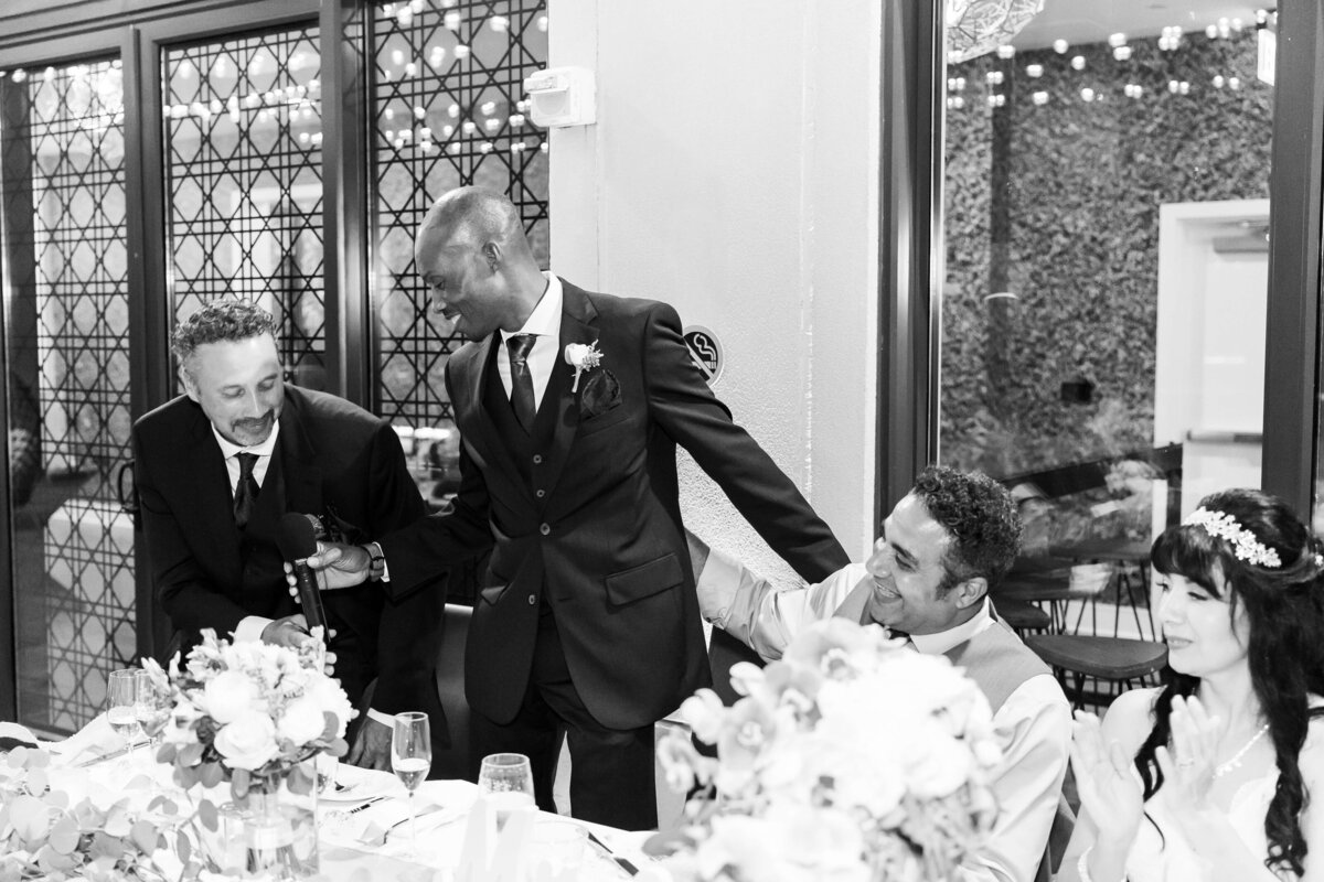 wedding reception at The Aertson hotel, Nashville