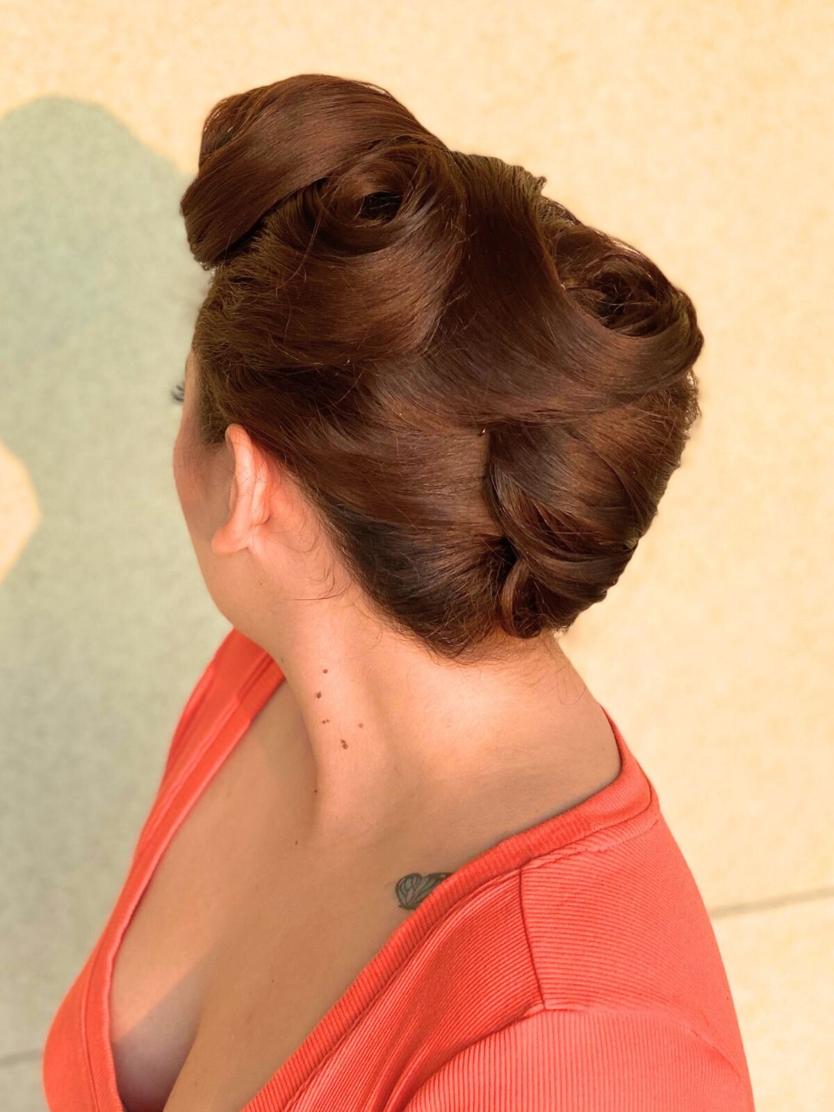 vintage-french-twist-brunette-hair-updo-las-vegas