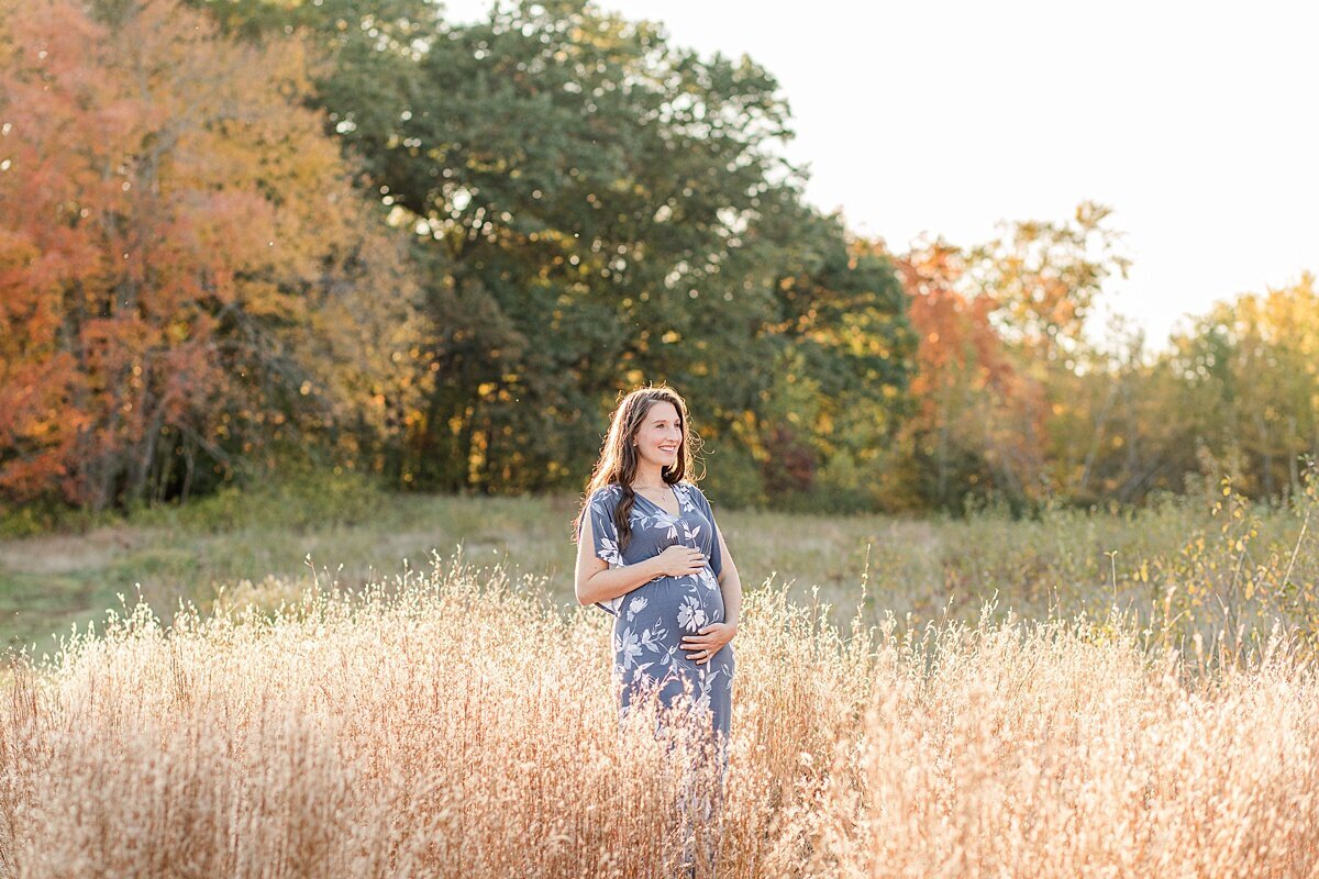 Wayland Maternity Photo Session with Sara Sniderman Photography  at Greenway Conservation Land, Wayland Massachusetts