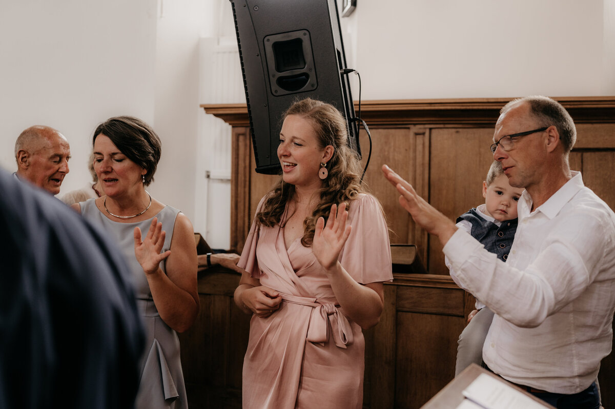 Pure Liefde Fotografie - Herbert-Niels & LoÏs - Kerkdienst-100