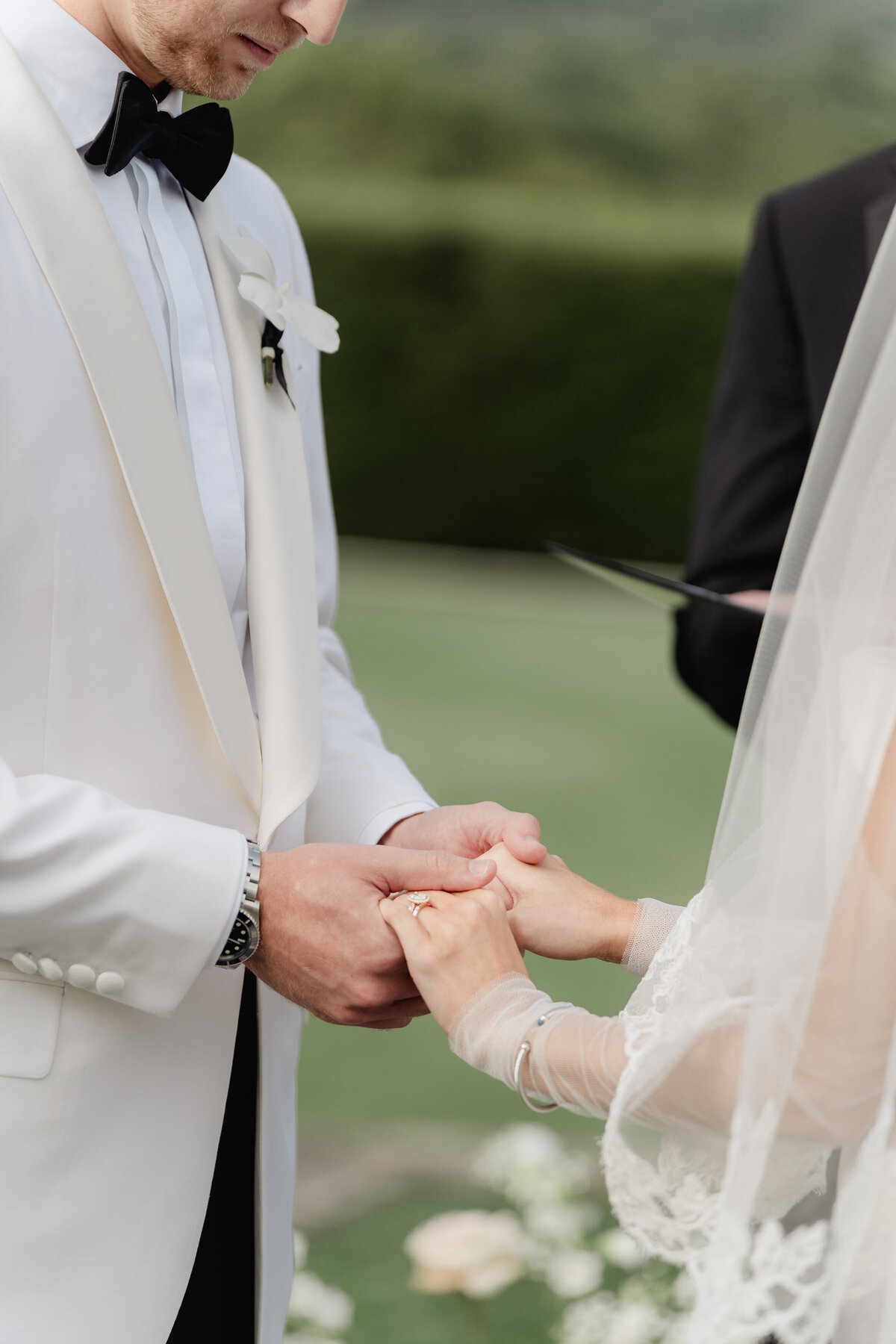 Bride and Groom at Chattooga Club Cashiers NC by Wedding Photographer Nick Francis-55
