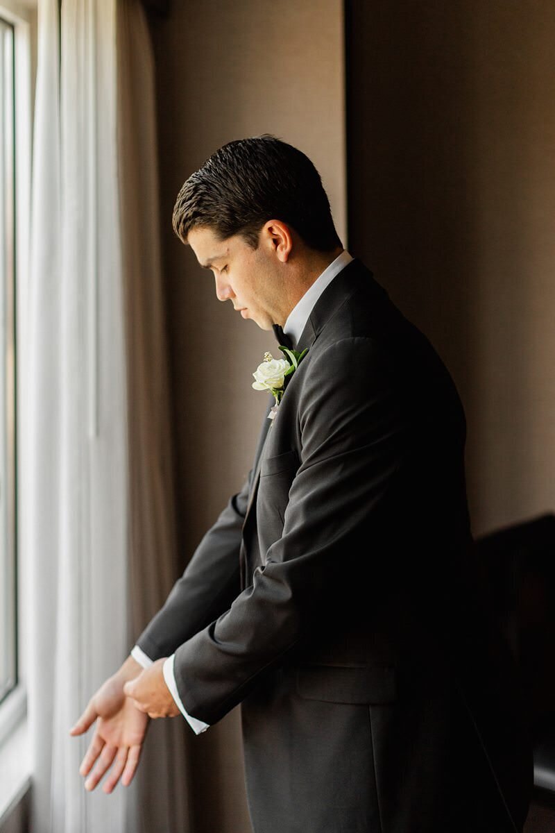 Classic Wedding at City Church of Evansville with Reception at ECC101