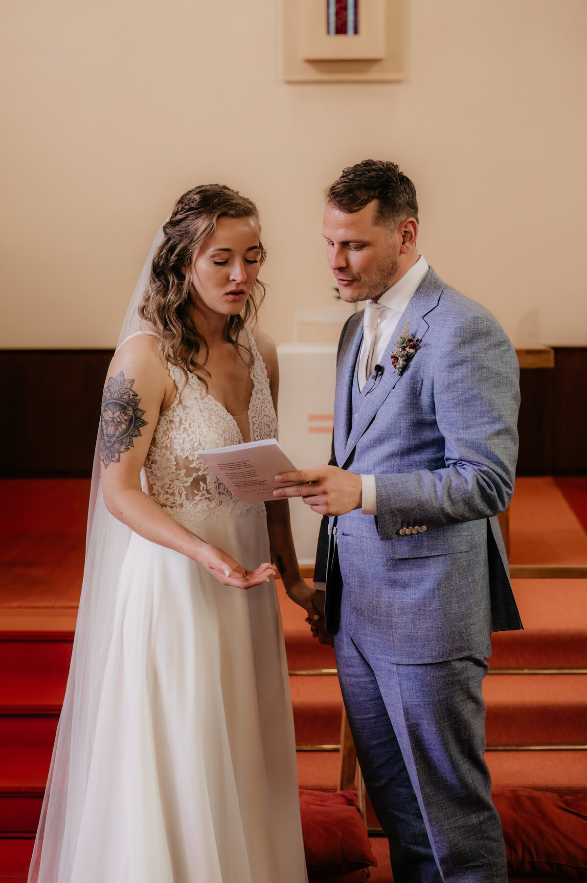 Pure Liefde Fotografie - Wilco & Marriët - Kerkdienst-146