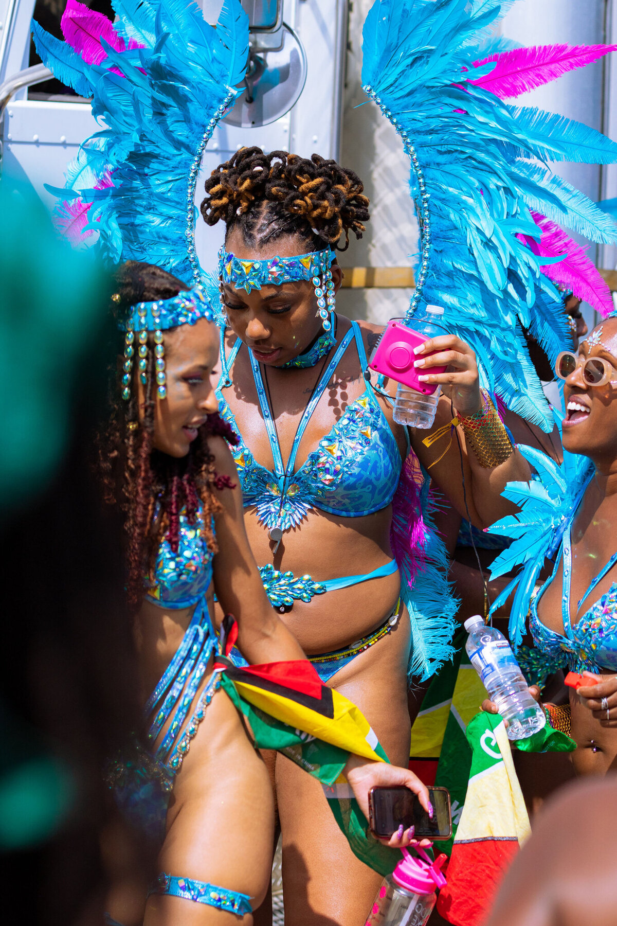 Photos of Masqueraders from Toronto Carnival 2023 - Sunlime Mas Band - Medium Band of The Year 2023-131