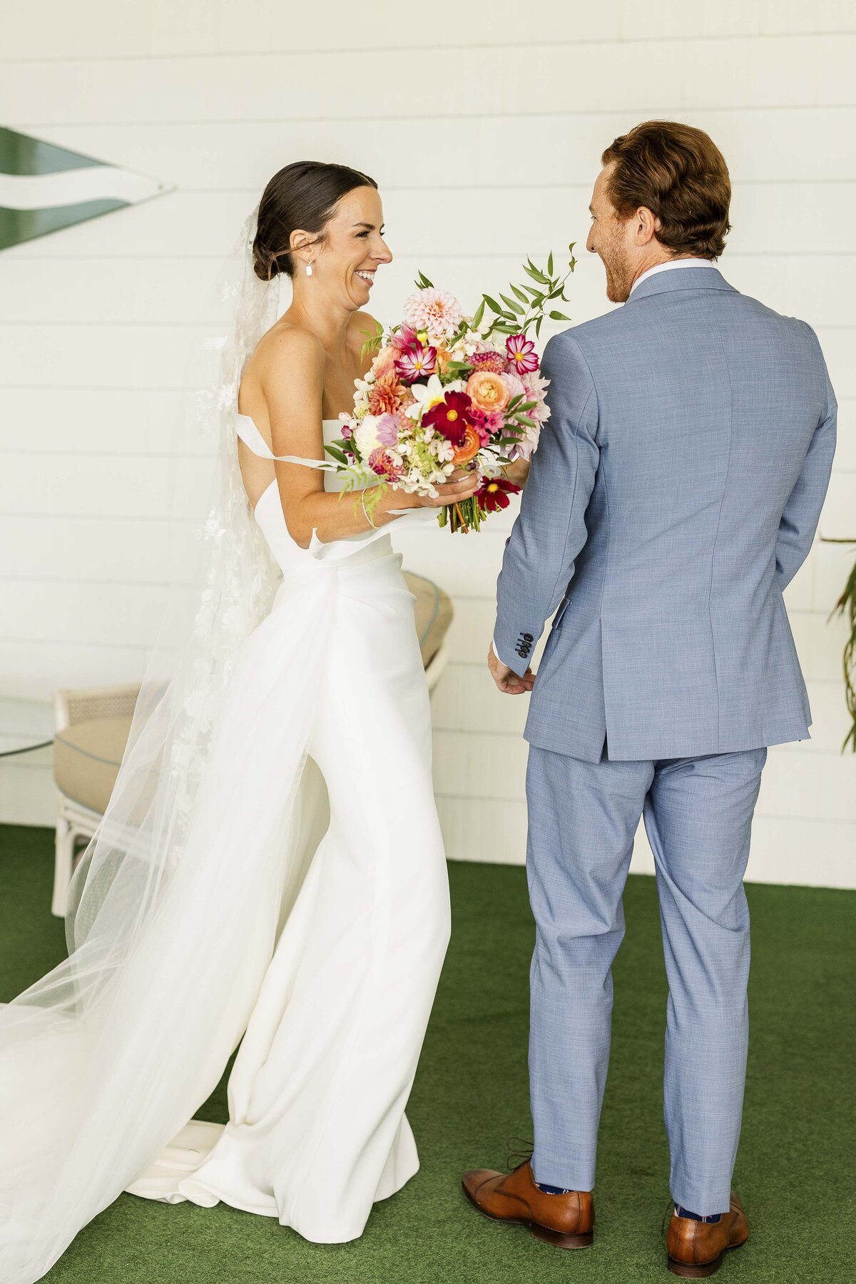 Ashley Mac Photographs - Top Wedding Photographer - New Jersey - Connecticut - New York - Rhode Island - East Coast Meets West Coast with Pops of Color Wedding Inspiration -28