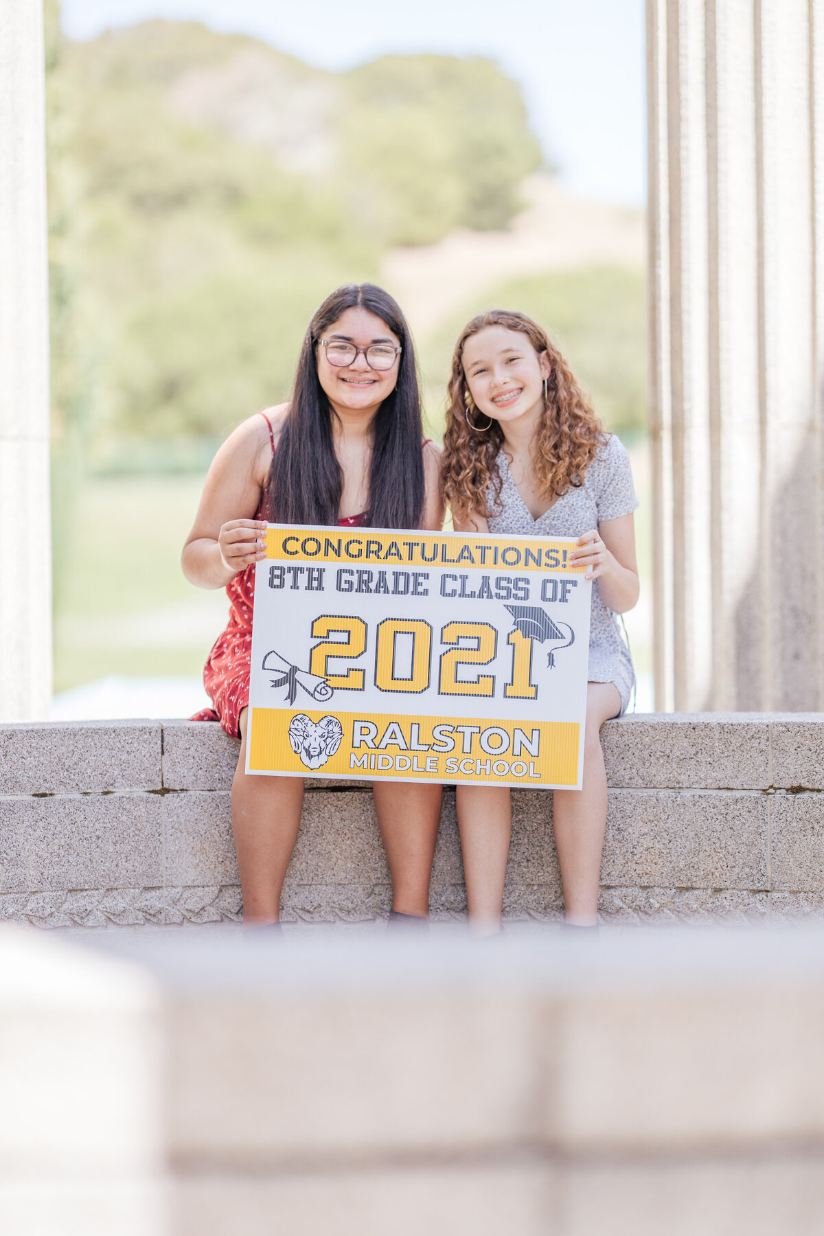 Ellie & Luana's 8th Grade Grad Photos-4