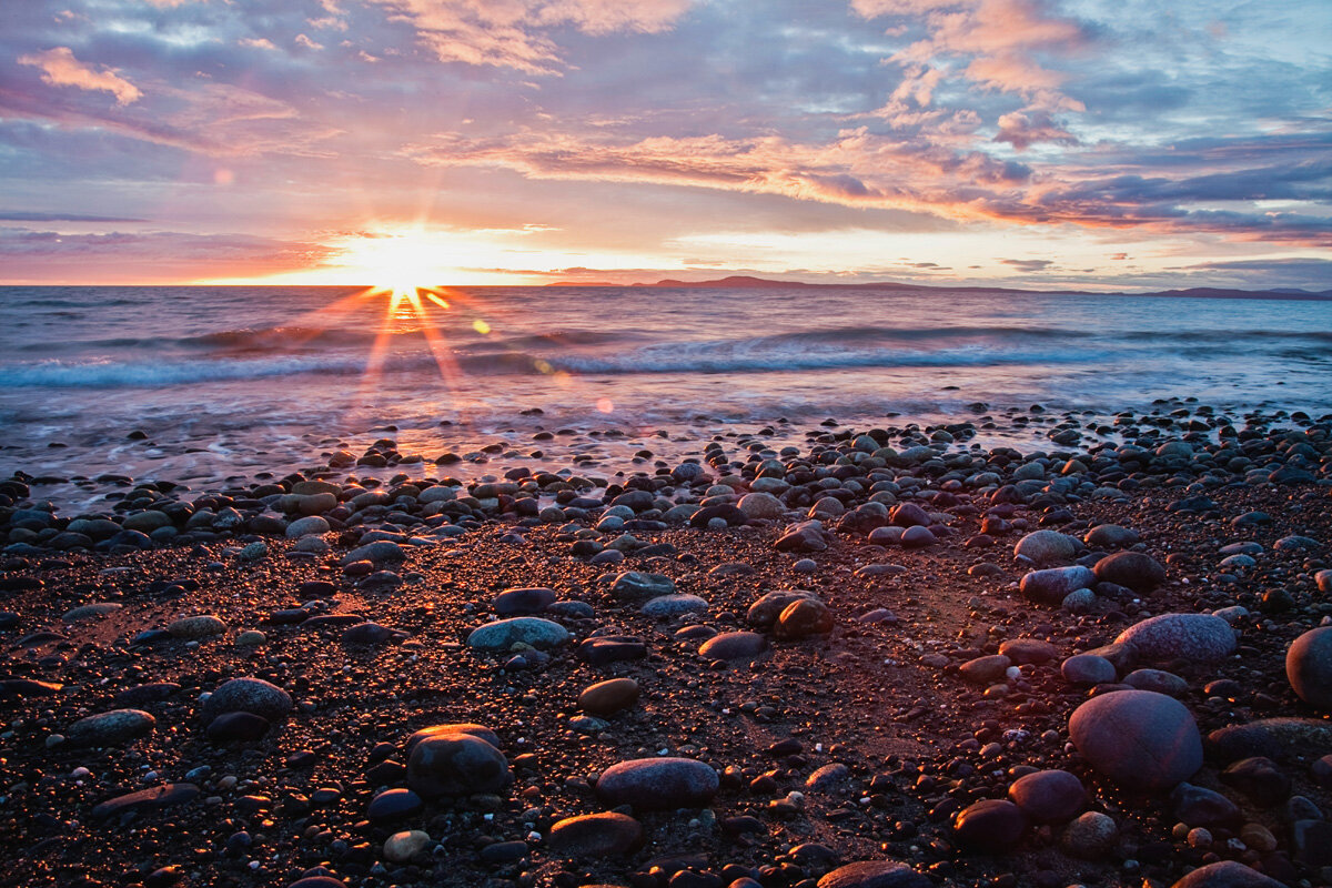 Travel Photography - Whidbey Island sunset