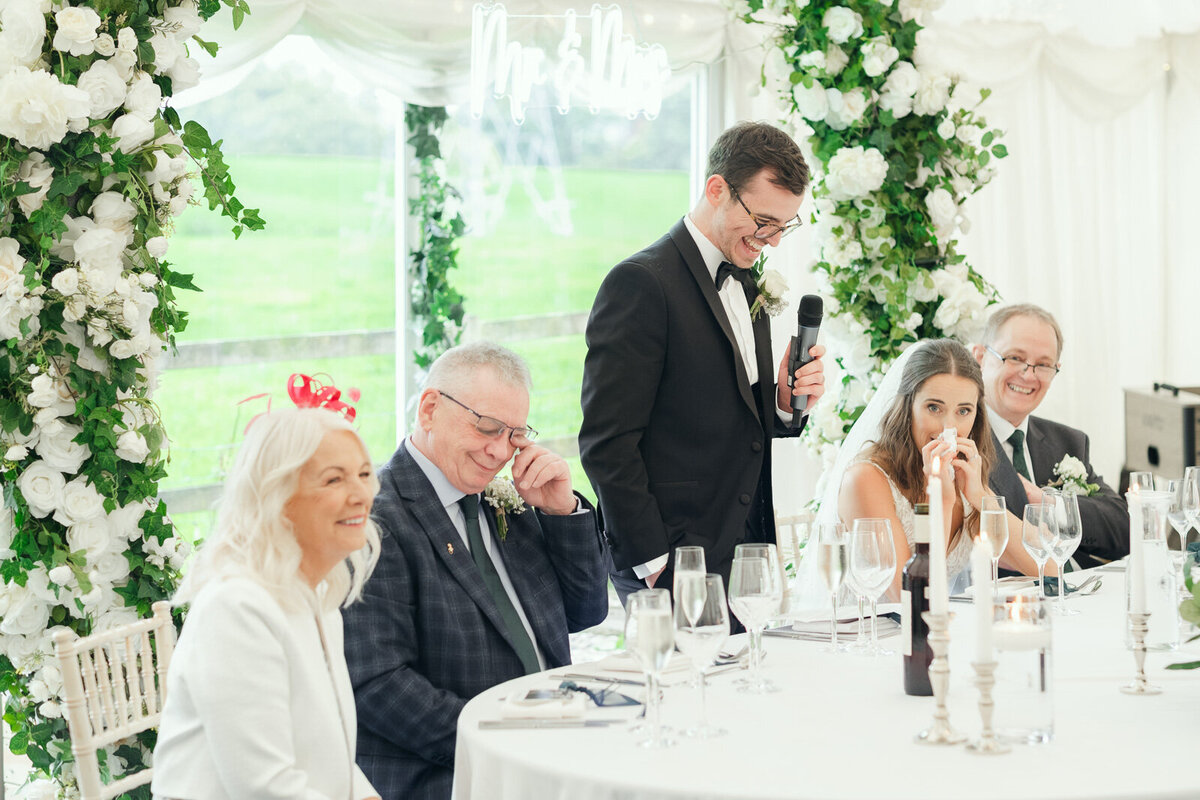 Romantic Wedding at Hilltop Country House, Cheshire - Stunning Countryside Venue-187