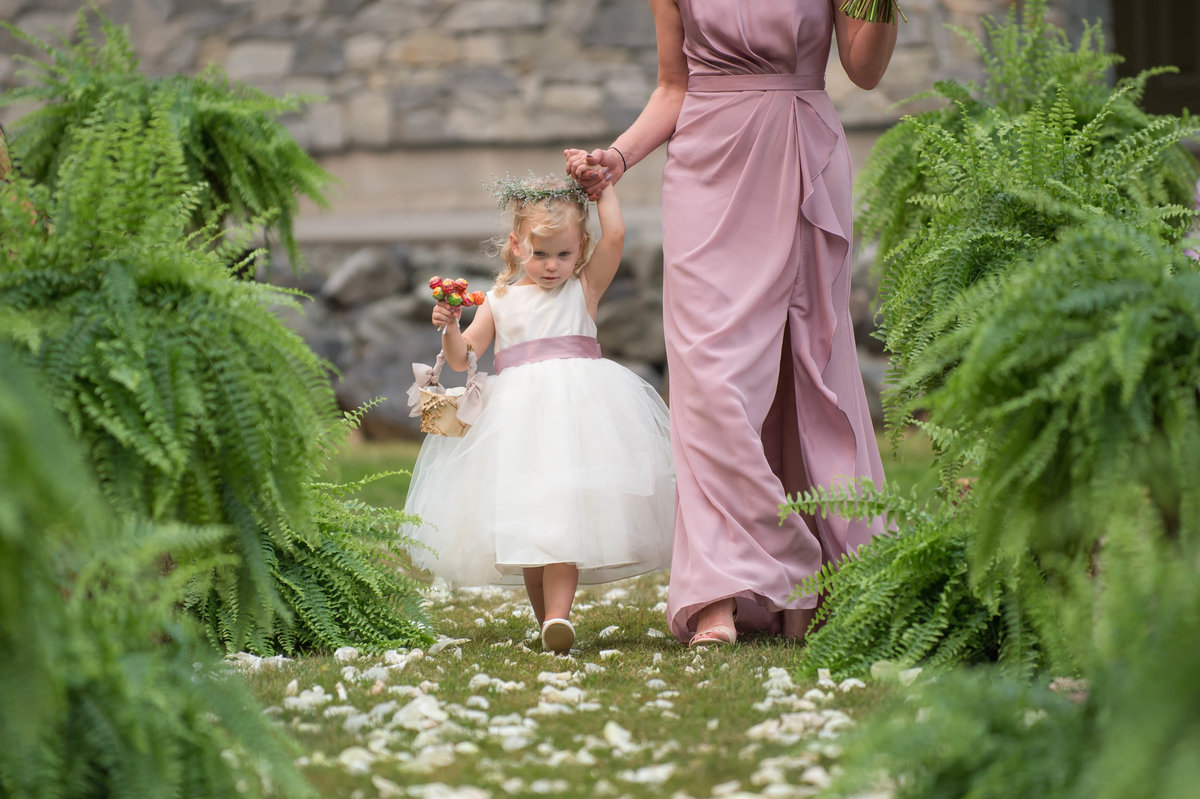 abbotsford wedding flower girl