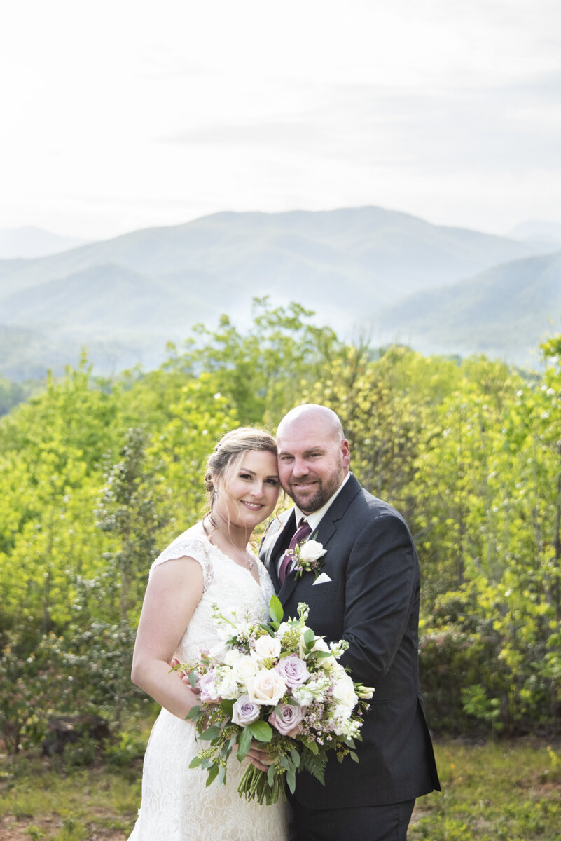Wedding portrait at Something Blue wedding venue