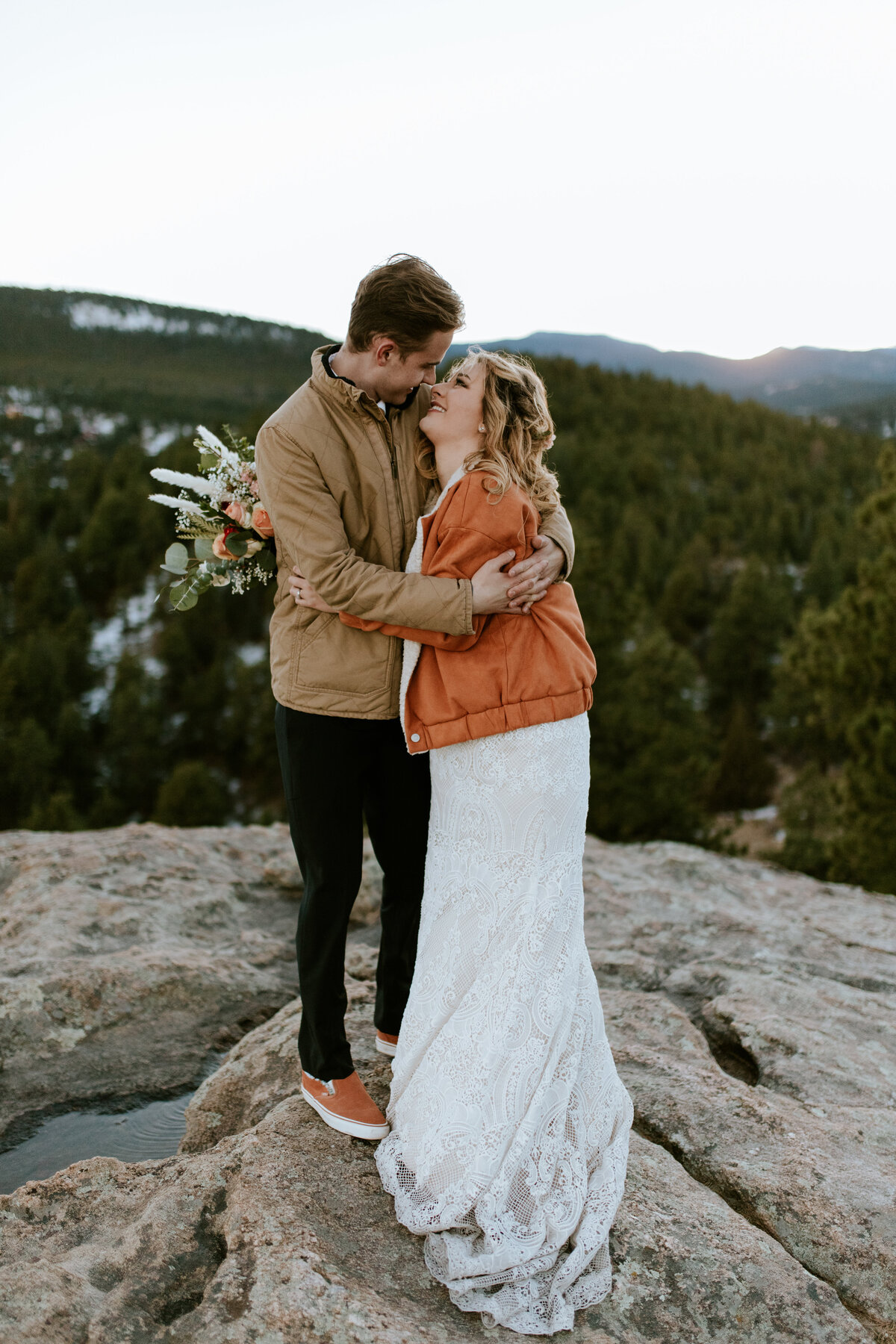 Colorado wedding elopement