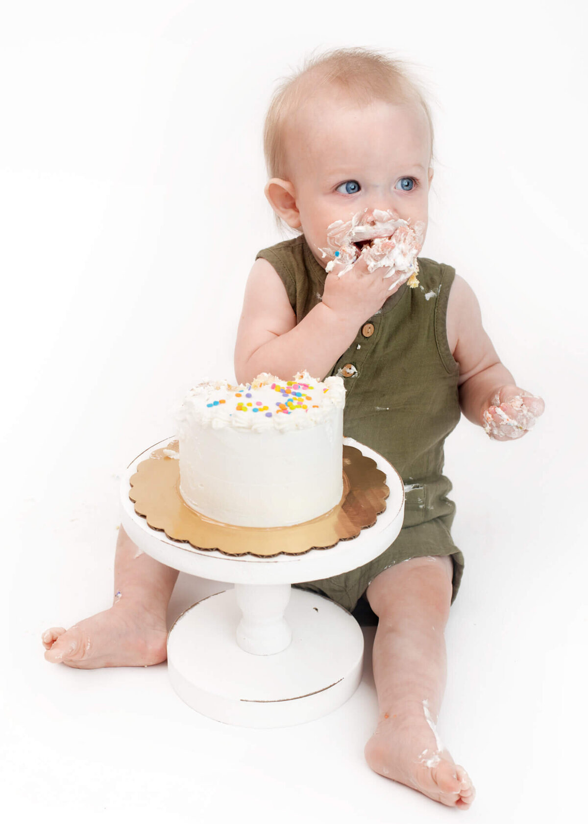 simple cake smash columbia sc jessica bosshardt
