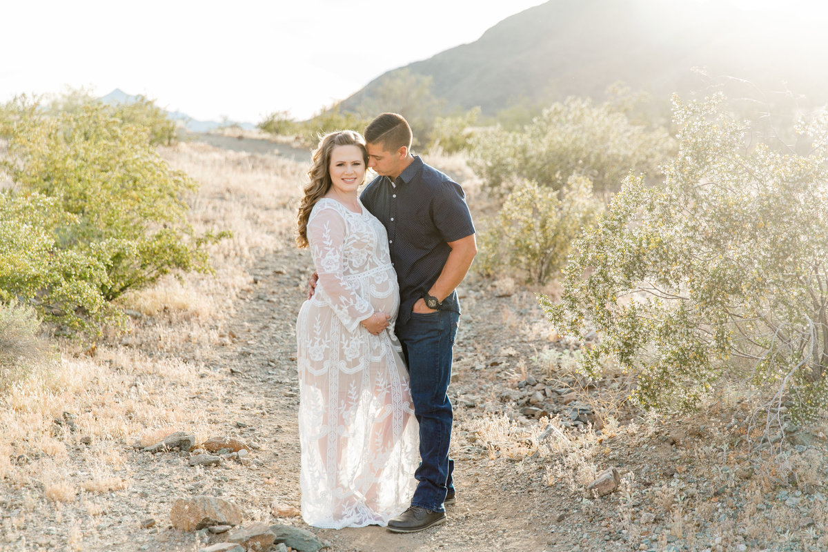 Karlie Colleen Photography - Arizona Maternity Photography - Brittany & Kyle-136