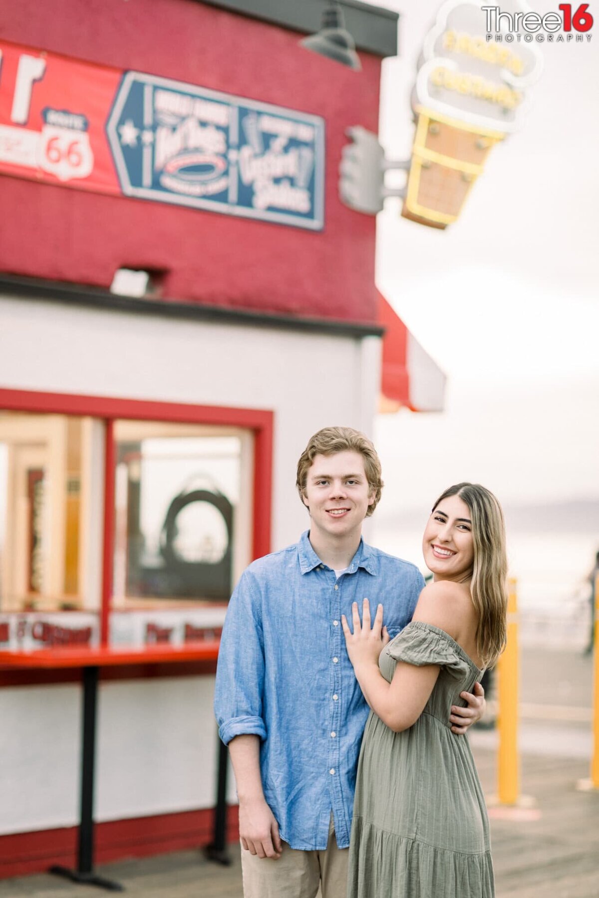 Santa Monica Pier Engagement Los Angeles Photography 37