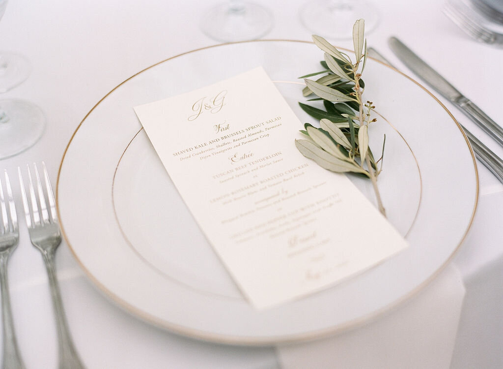 Wedding Place Setting