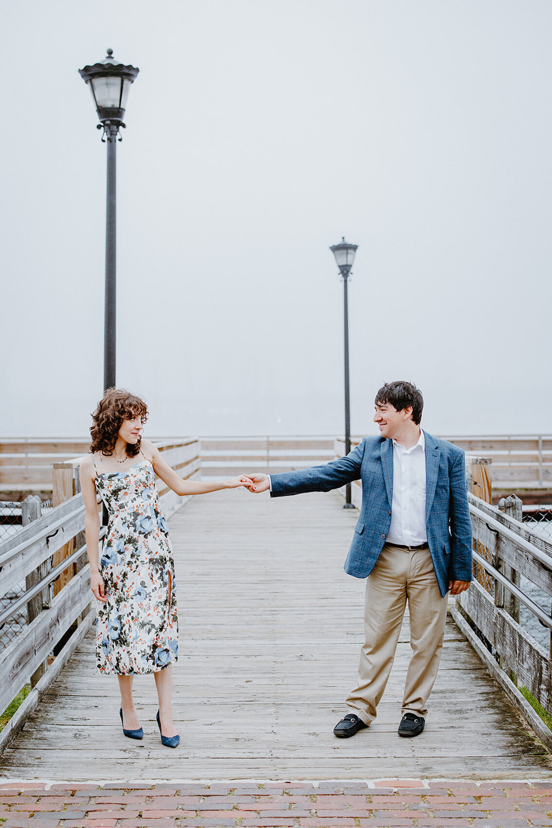 Portsmouth NH Downtown Engagement Photos-New England Wedding Photographer-5