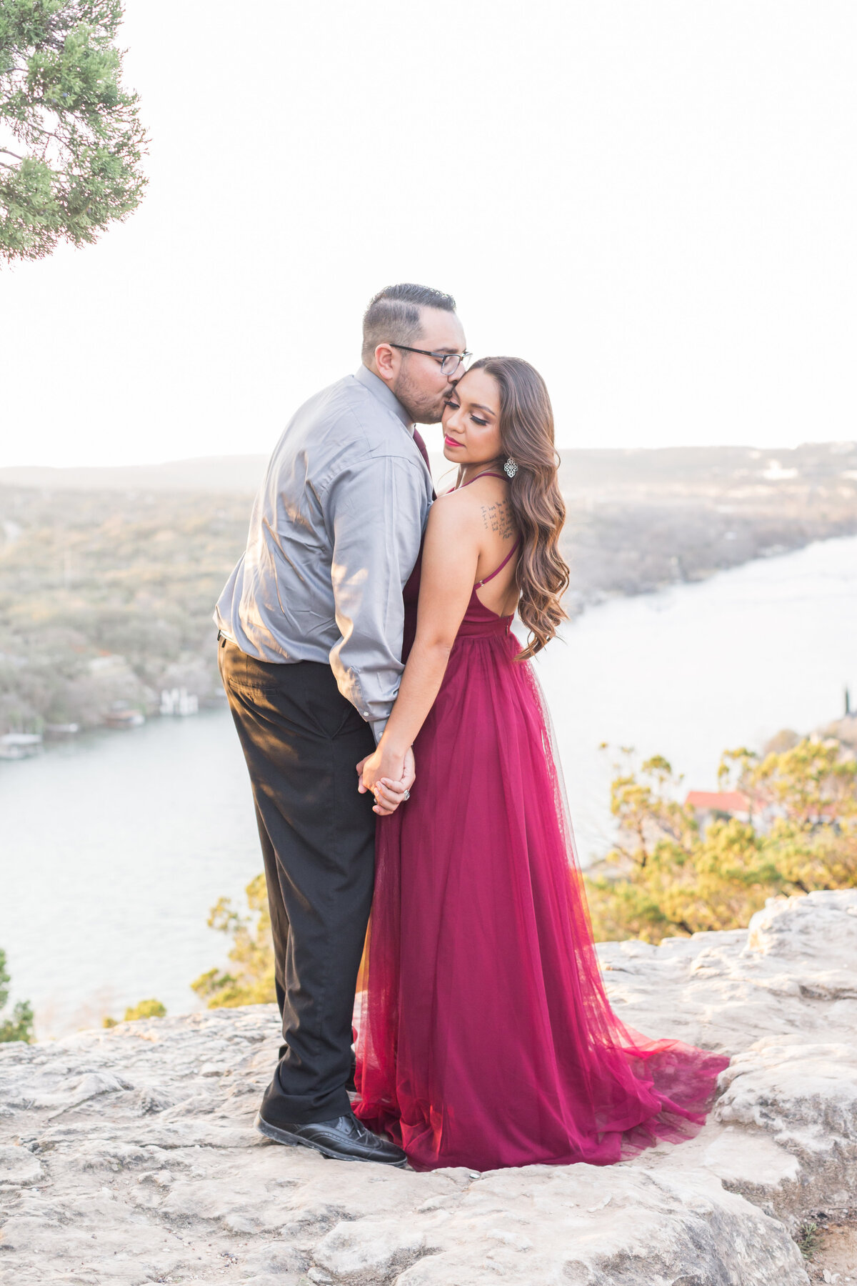Mt. Bonnell engagement session