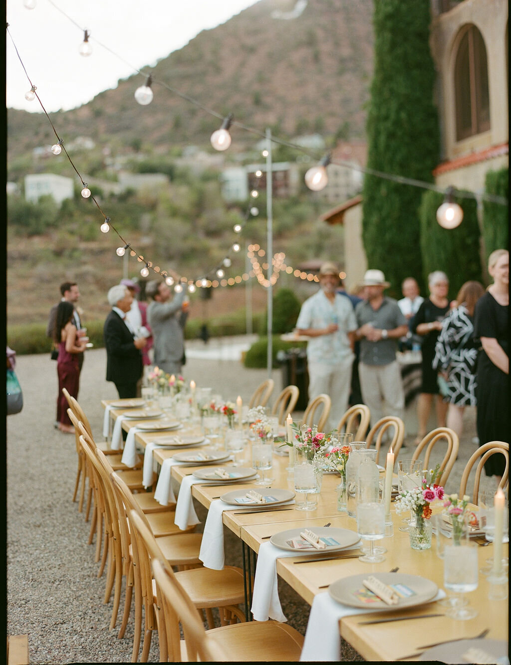 Romantic Jerome, Arizona wedding planned and styled by BTO Events