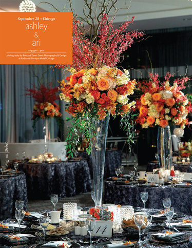 We love when our weddings are featured in magazines that we adore. Ashley and Ari's wedding at the Radisson Blu Aqua Hotel in Chicago was full of color which makes a beautiful feature for the Fall/Winter 2014 issue of The Knot-Chicago. Thank you Rebecca Crumley for selecting our beautiful couple's wedding. We are truly honored to have it featured in The Knot magazine and I know their families are beyond excited too! Click here for a list of vendors.