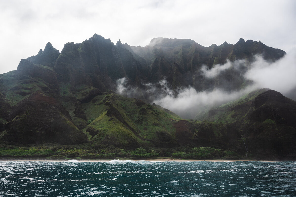 napali coast by boat - for WP