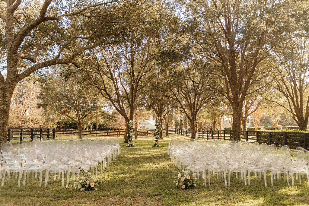 6 - Mision Lago Estate Wedding Enchanted Garden Ceremony - Tampa Bay Wedding Planner