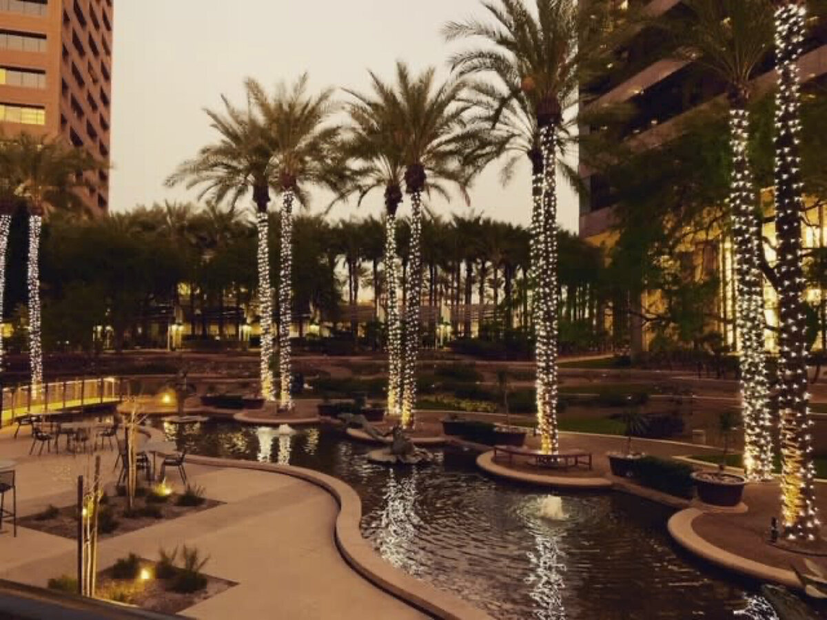Arizona Center Water Feature