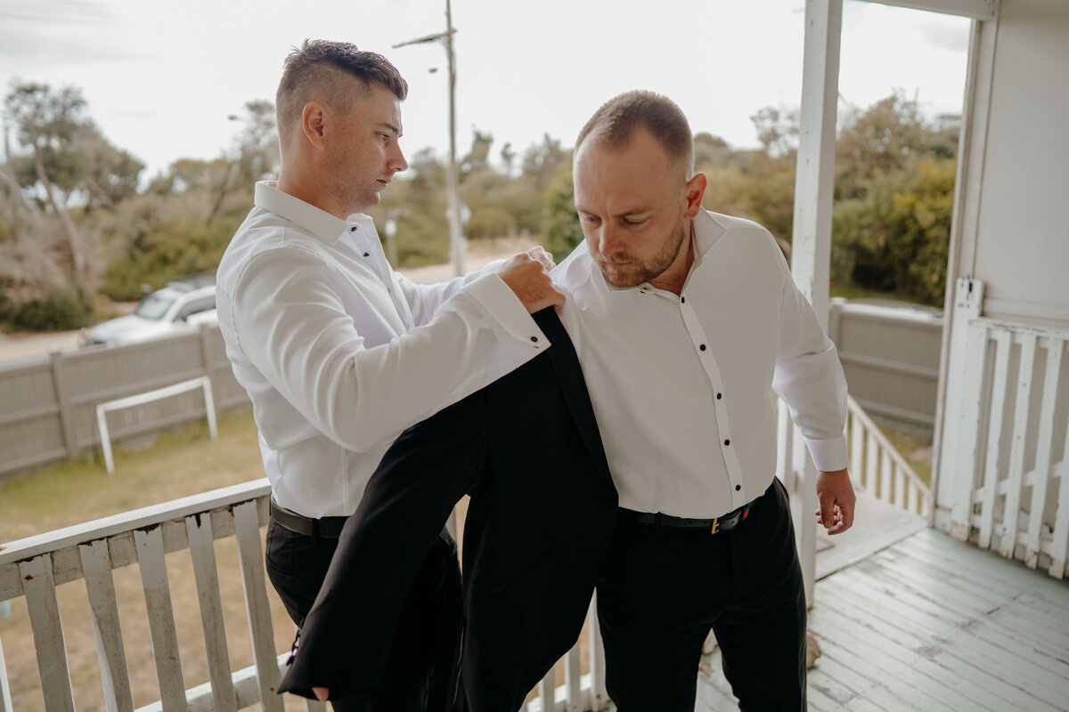 Tristan and Jorja's wedding by wedding photographer Dalywaters, Jake Grinde.