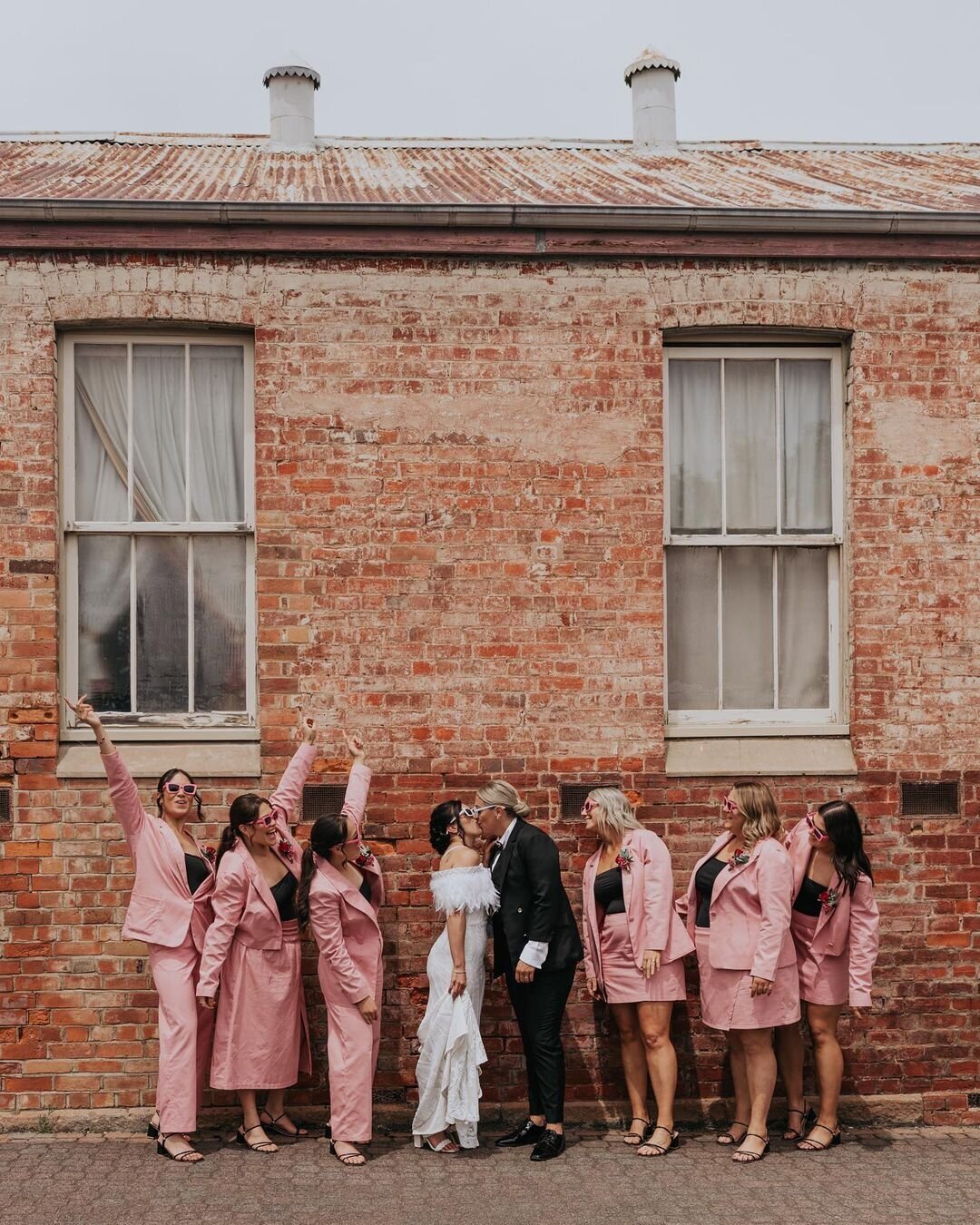 Bridal Party wedding in Rutherglen Victoria Love Gem Photography