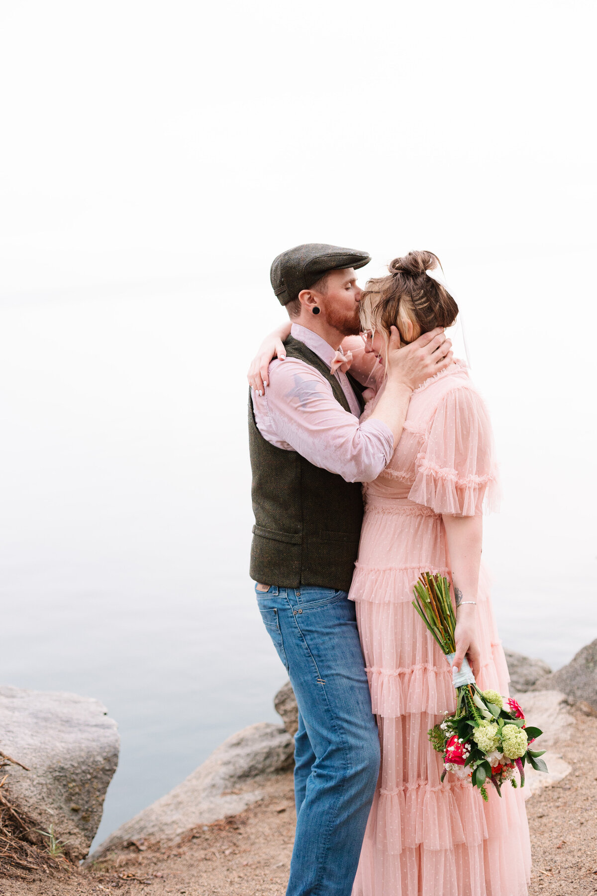 Lake Tahoe Mountaintop Elopement - 36