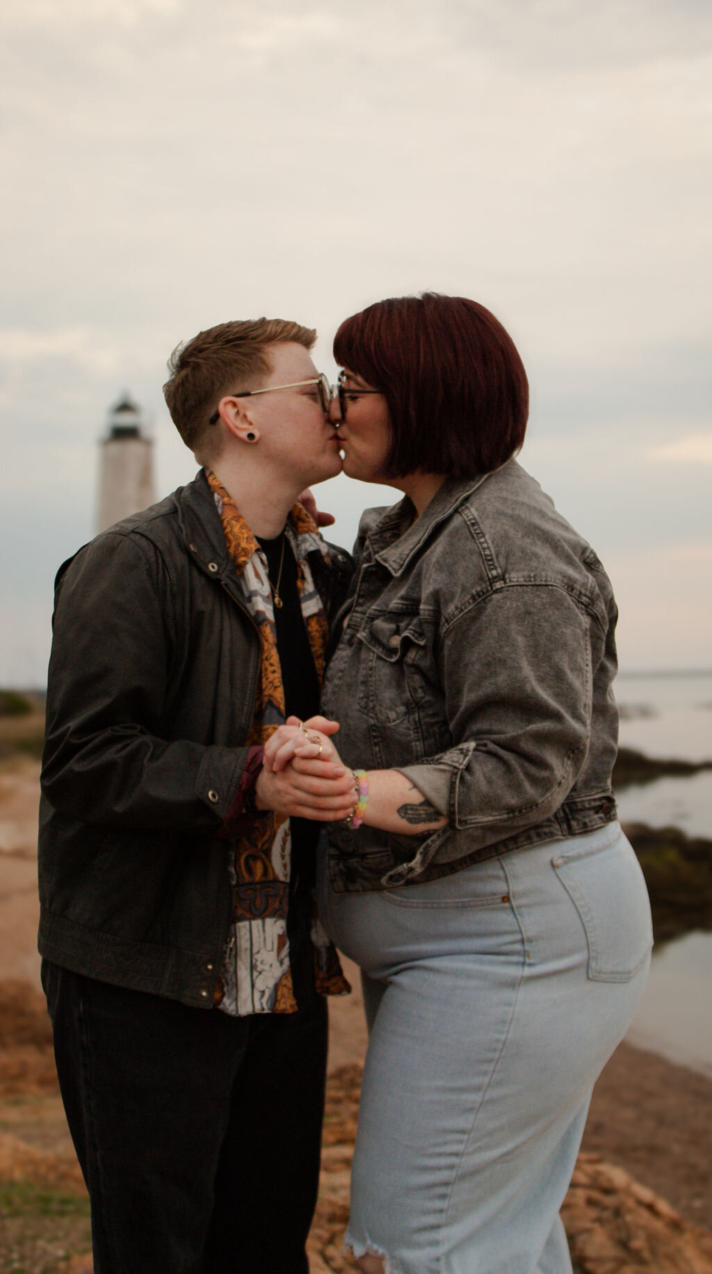 Light House Point Park, Connecticut Engagement Photos