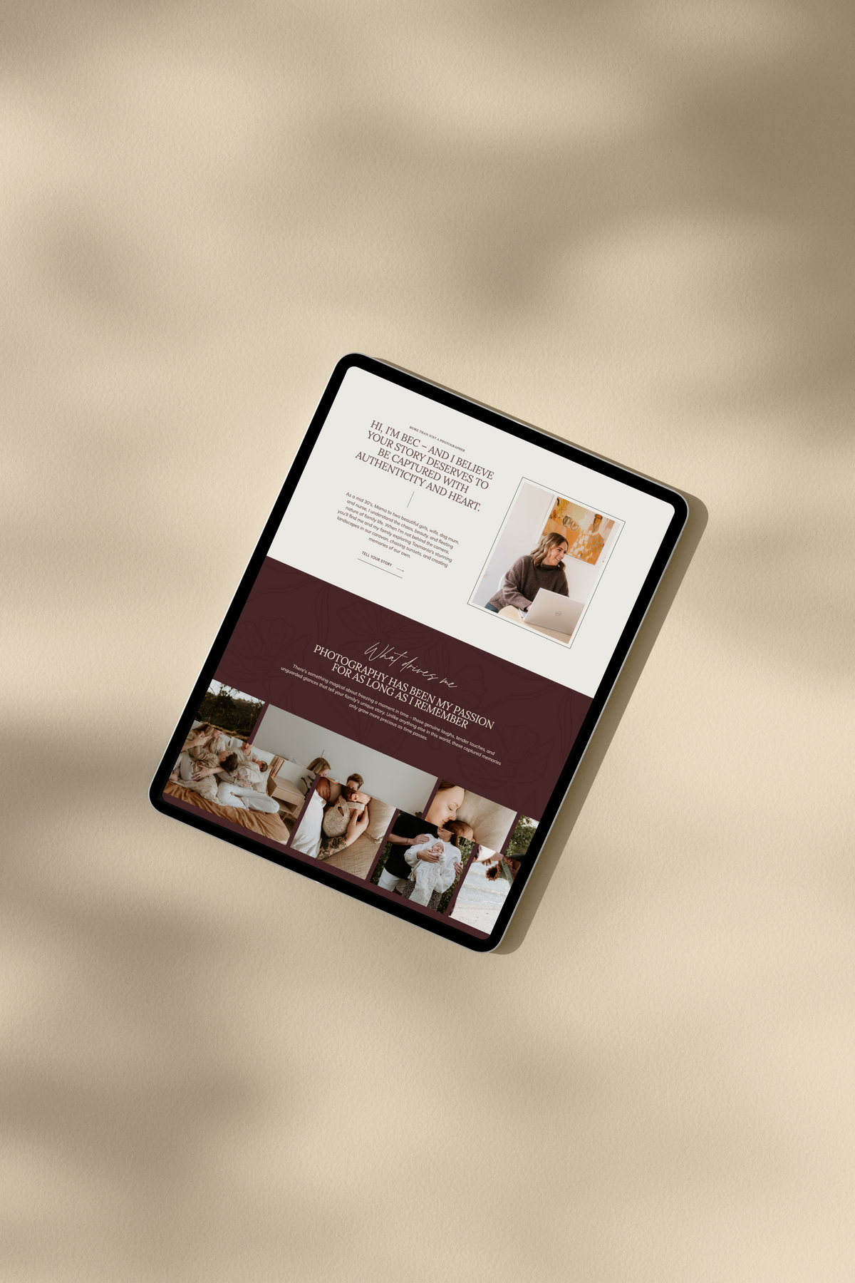 Dune iPad Mockup