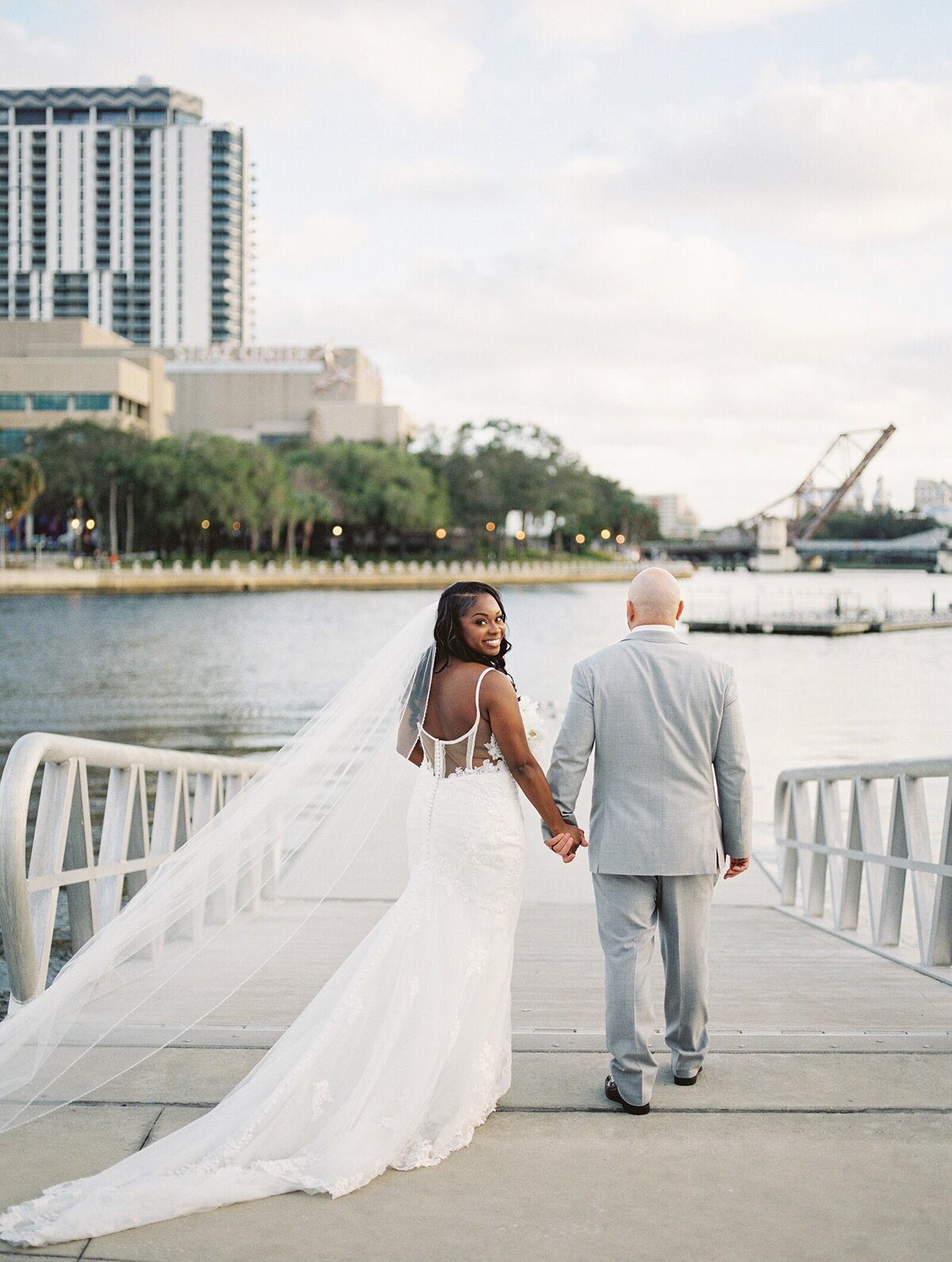 Sandelier Wedding - Tampa River Center Florida Wedding - Casie Marie Photography - FILM-52