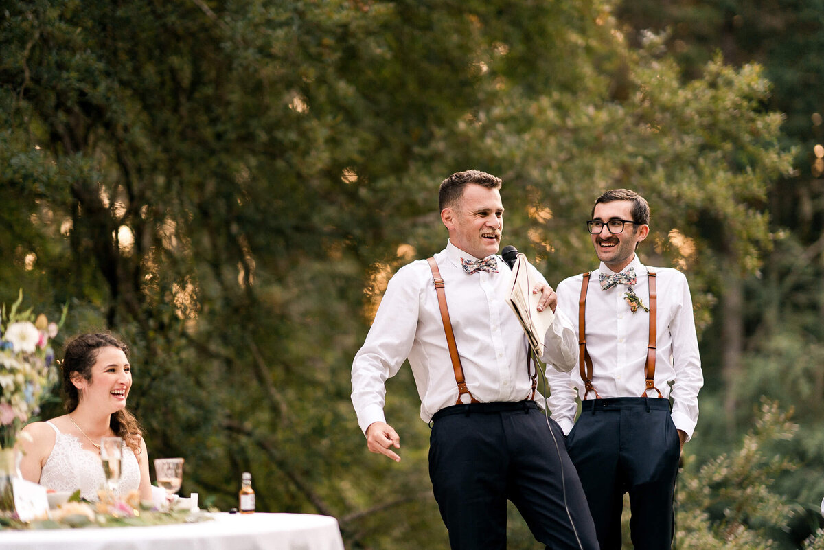 Lakedale resort Wedding Reception