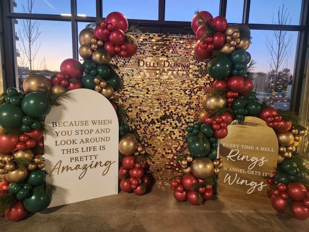 Gold Shimmer Wall