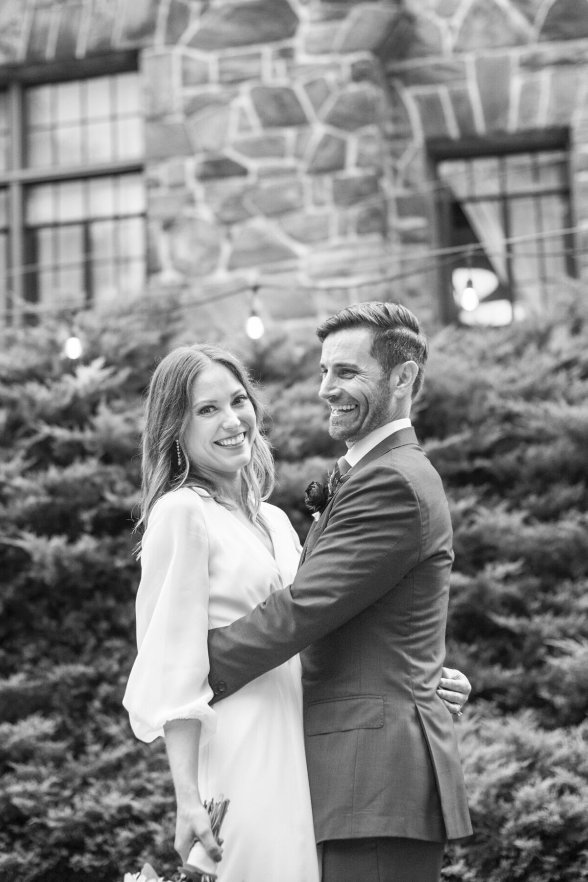 Couple laughing at Homewood Asheville