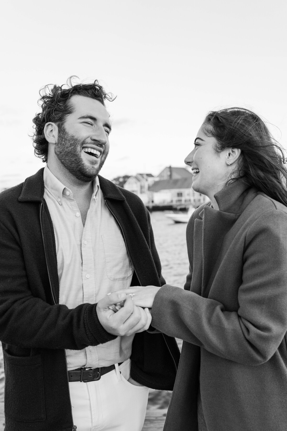 Nantucket Engagement Proposal Photos by Arlinda_-15
