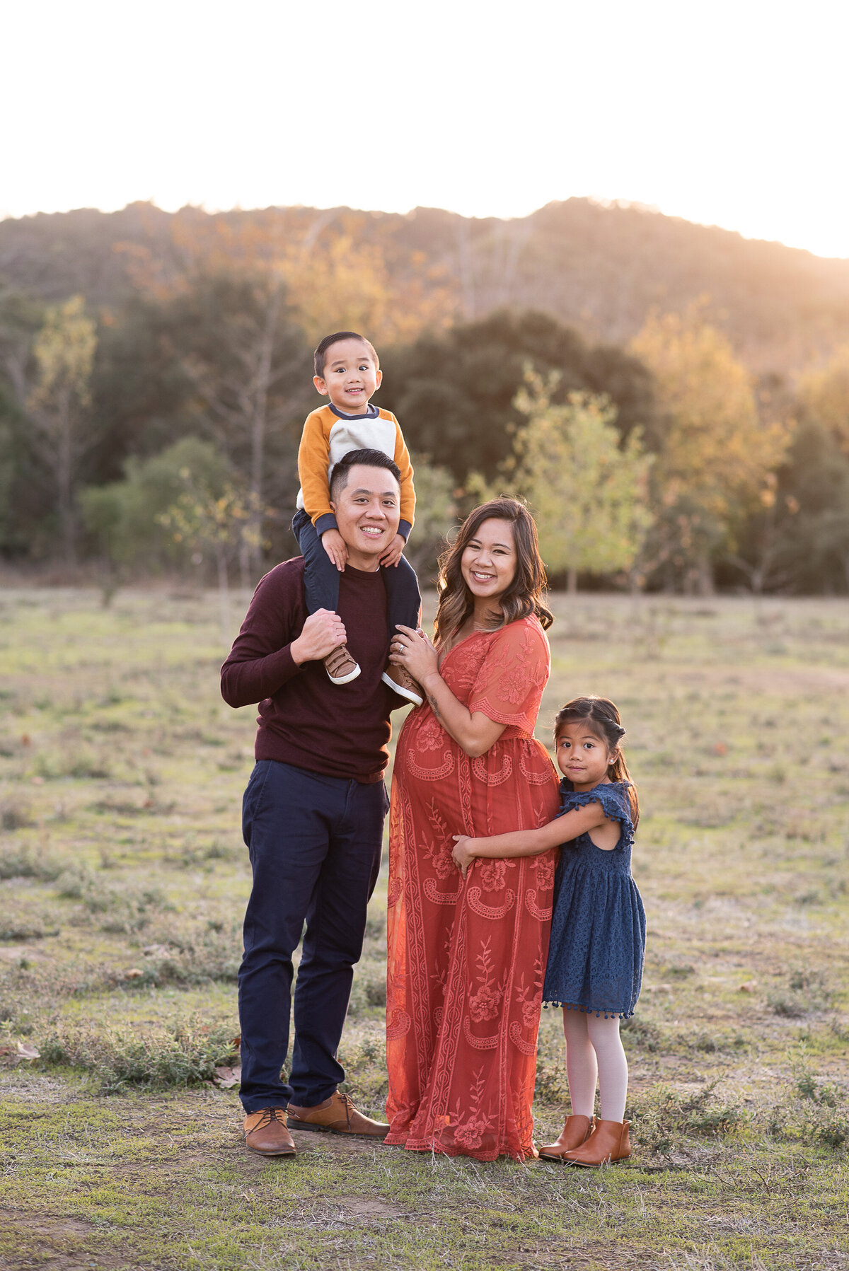 San Diego Maternity Photographer-family in field12