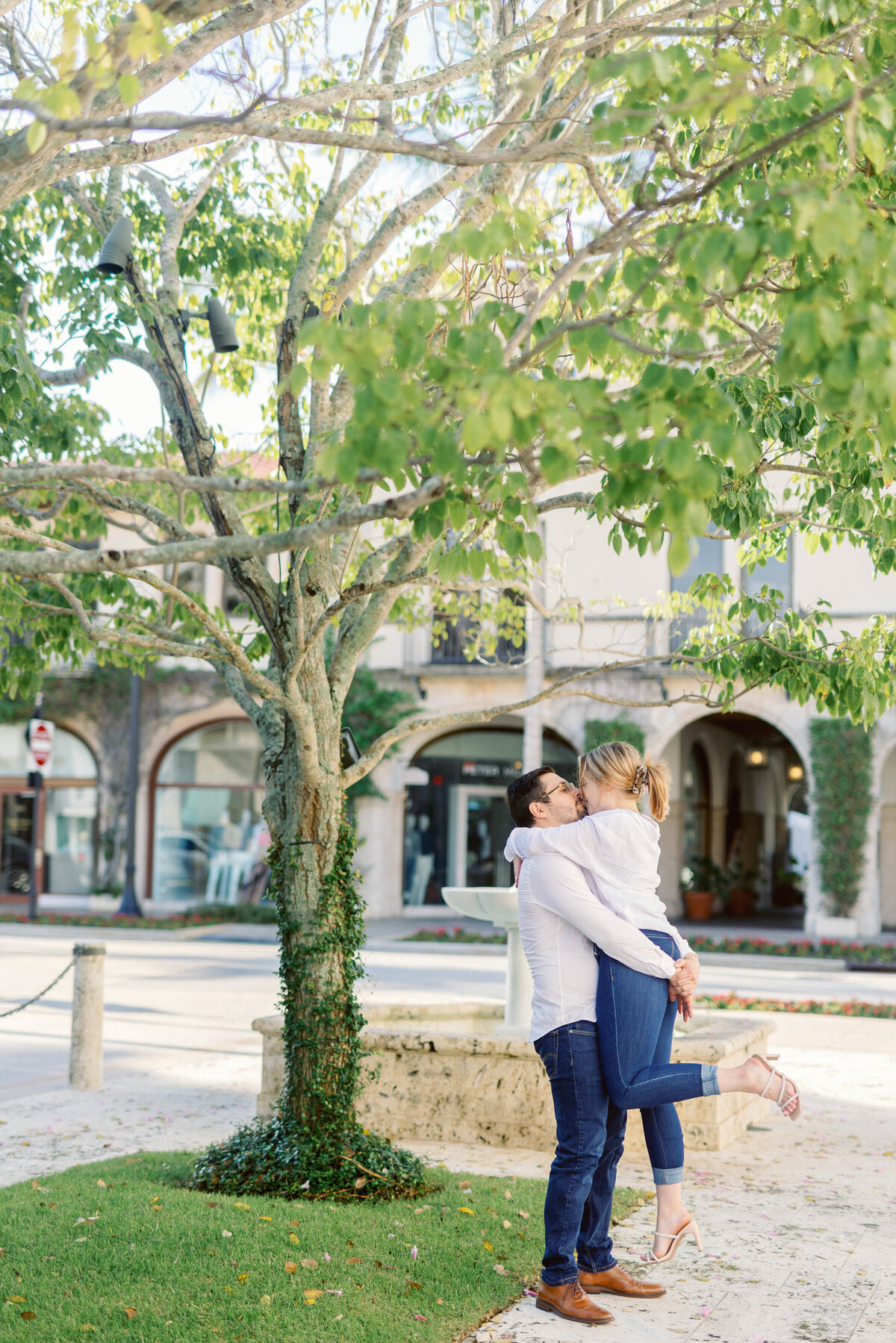Vincent & Cheyanne-Engagement Portraits-Worth Avenue-Florida Wedding Photographer-117