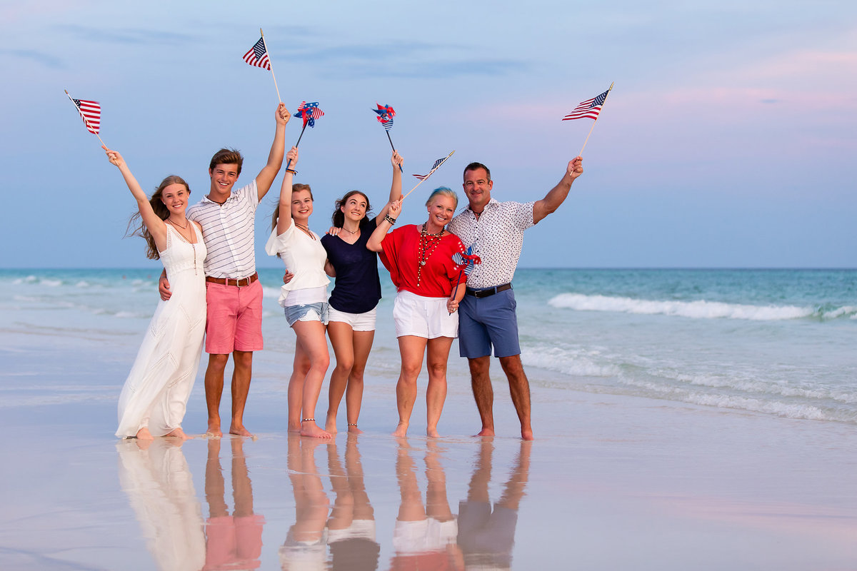 family  beach  portrait photographer