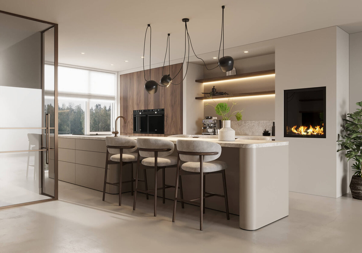 Phoebe Interior Design woonhuis Wijchen 3D render 3