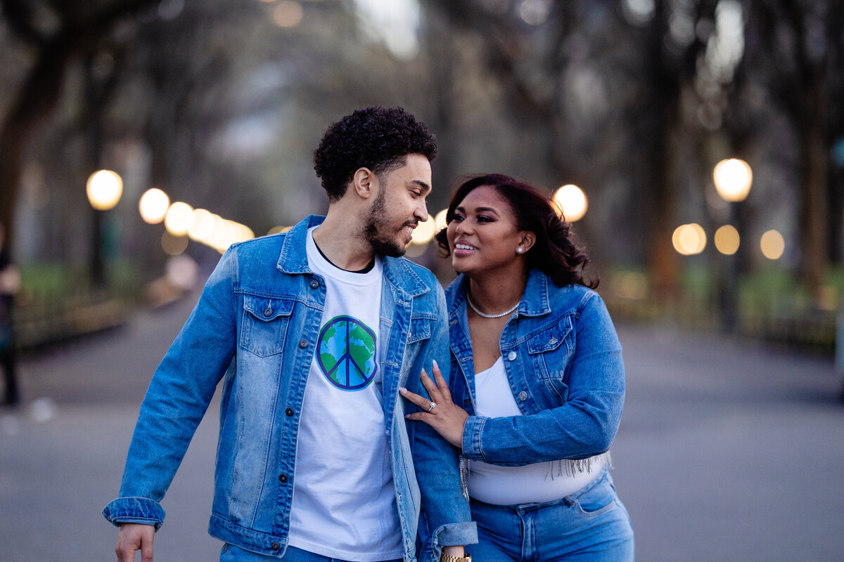 Couple in Central Park