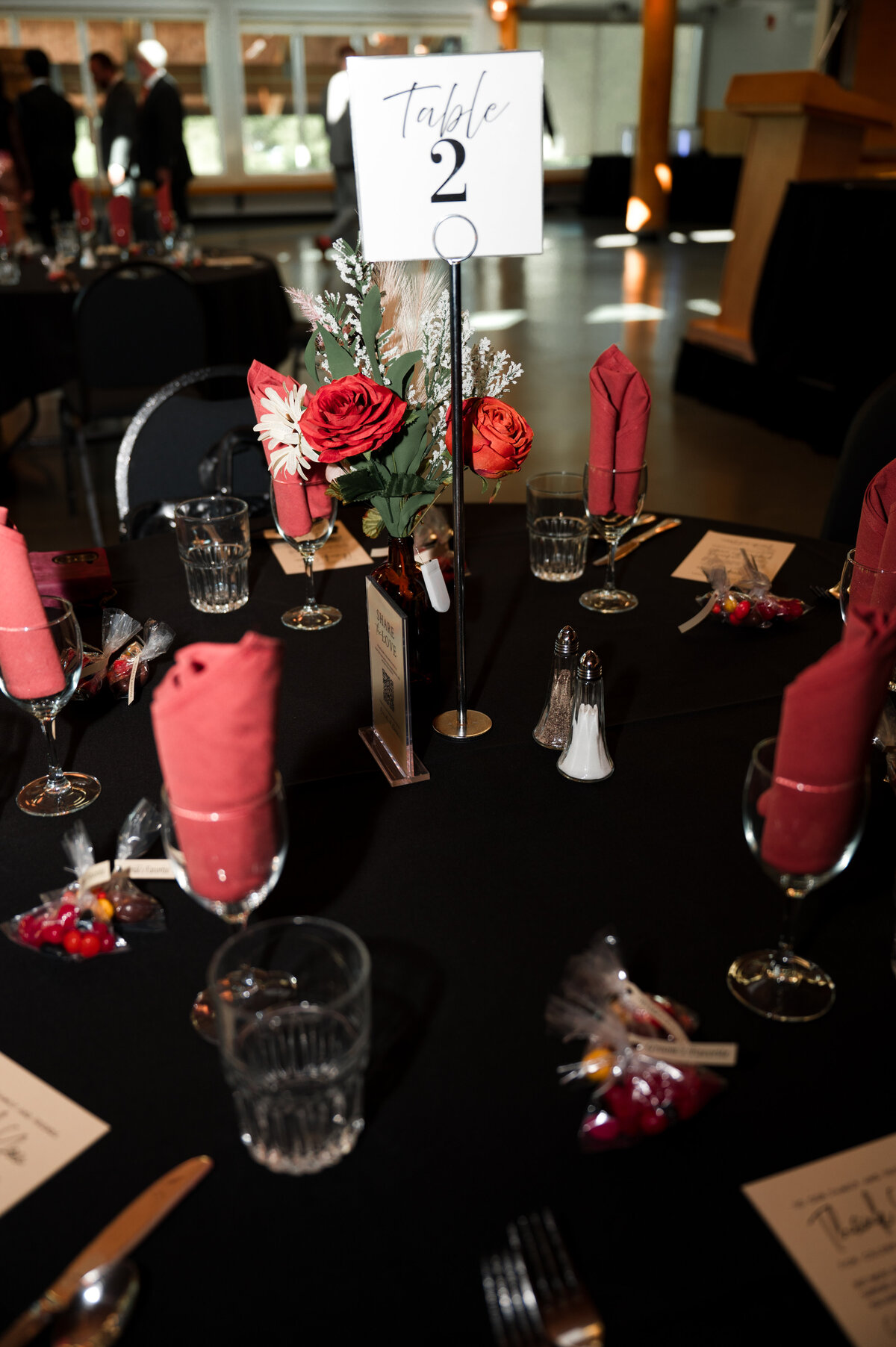 wedding table setting